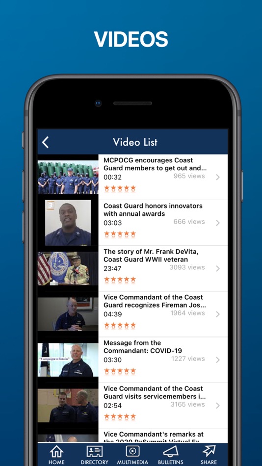 #5. MyCG (iOS) 由: U.S. Coast Guard