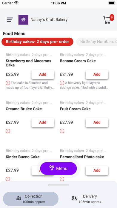Nanny's Craft Bakery Screenshot