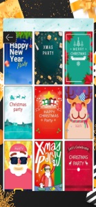Christmas Invitation & Frame screenshot #3 for iPhone