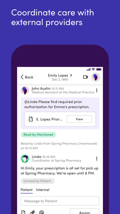 Klara – Patient communication Screenshot