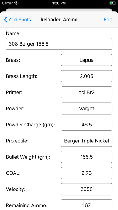 IBI Shotcounter Screenshot