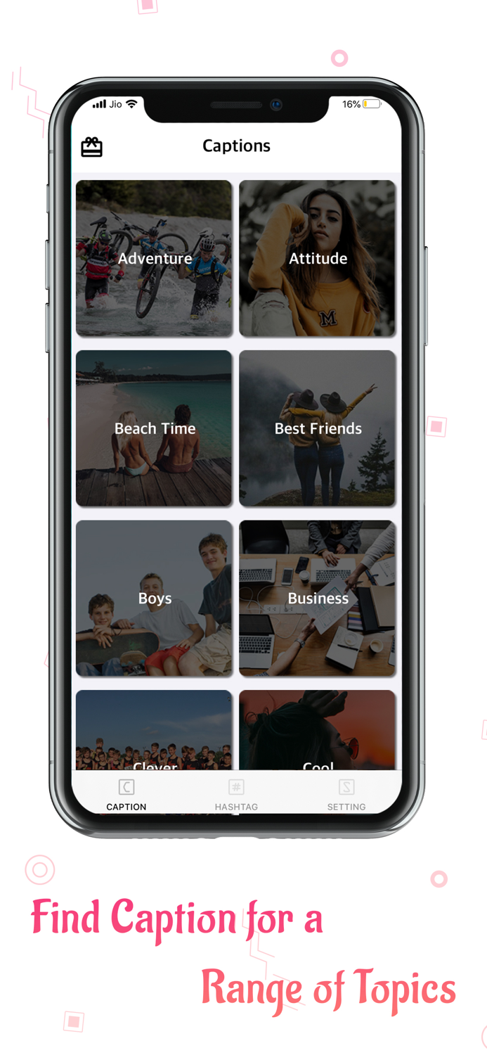 Captions and Hashtags for Photos
