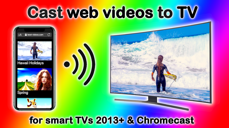 wvCast | Cast Web Videos to TV - 1.0 - (iOS)