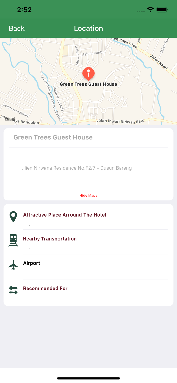 Green Trees Guest House