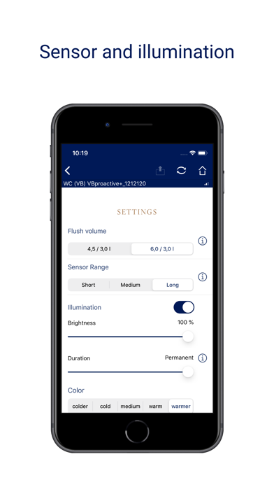 Villeroy & Boch Pro App Screenshot