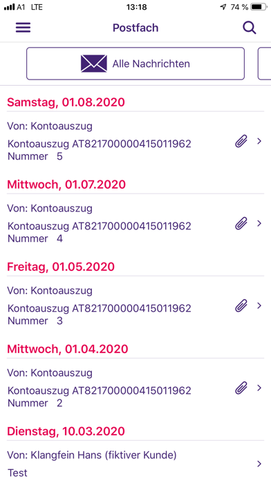 BKS Bank Österreich Screenshot