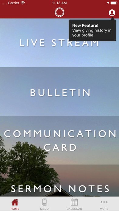 PFN connect Screenshot