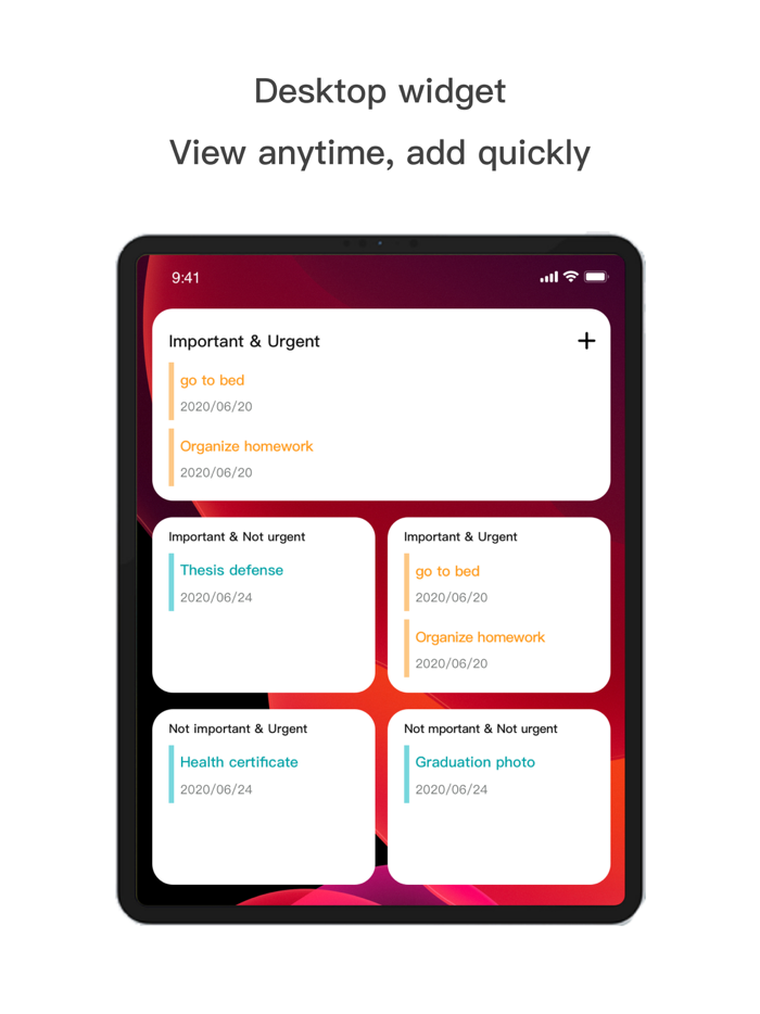 Time Quadrants-Time Management