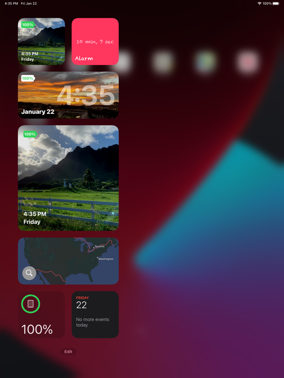 Screenshot #4 pour Widgetify: Home Screen Widgets