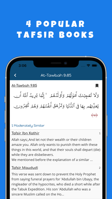 Qurani: Quran, Hadith & Tafsir Screenshot