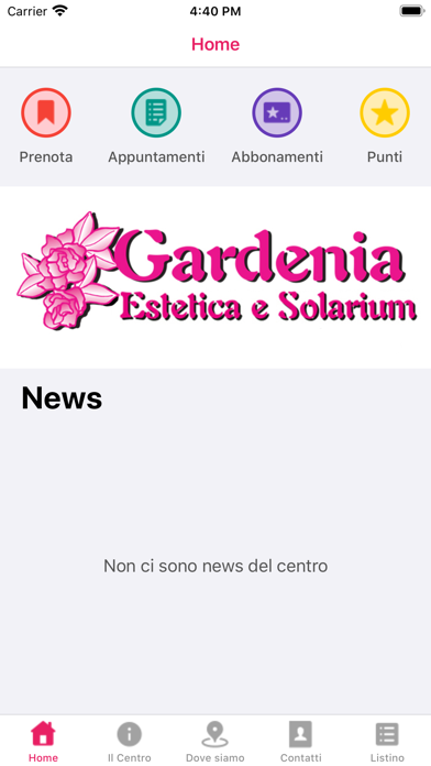 Gardenia Estetica & Solarium Screenshot
