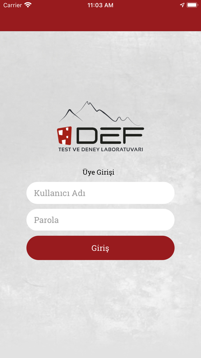 DEF Test ve Deney Lab.