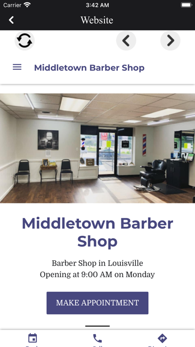 Middletown Barber Shop Screenshot
