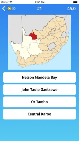 Game screenshot South Africa: Provinces Quiz hack