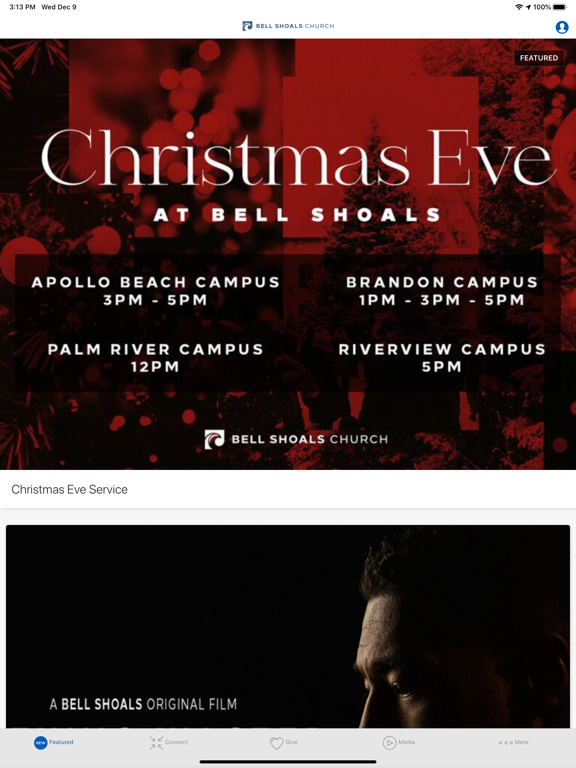 Bell Shoals iPad screenshot 1 - Lifestyle app