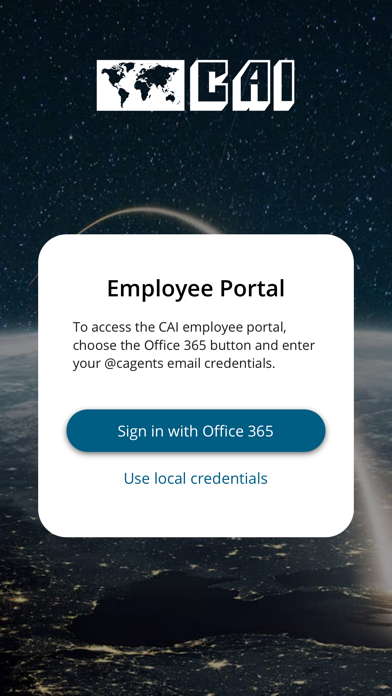 CAI Portal Screenshot
