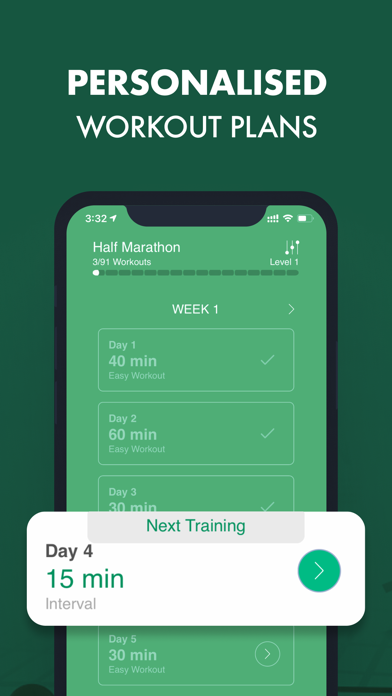 21K Half Marathon Run Coach Screenshot