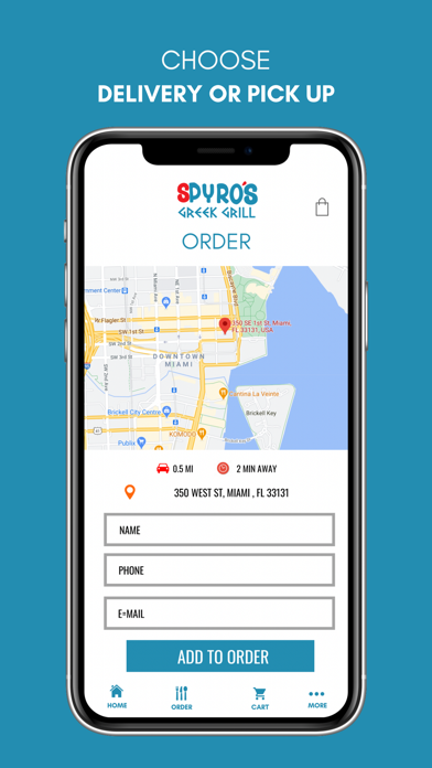 Spyros Greek Grill Screenshot