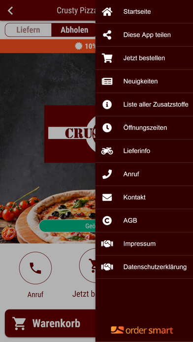 Crusty Pizza Mömlingen Screenshot