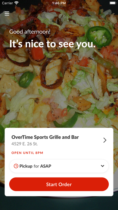 Overtime Grill and Bar Screenshot 2 - AppWisp.com Overtime Grill and Bar Screenshot 2 - AppWisp.com
