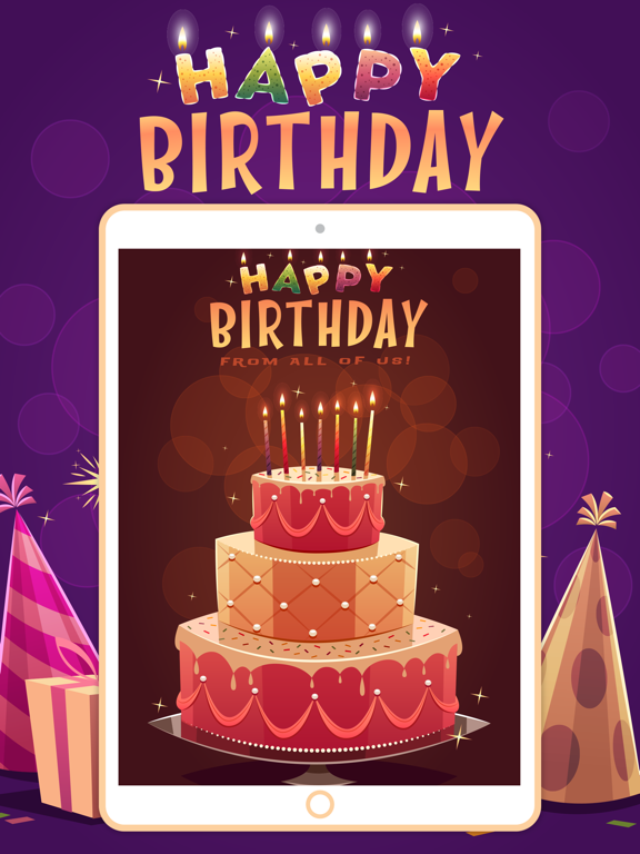 Screenshot #4 pour Birthday Cake Stickies