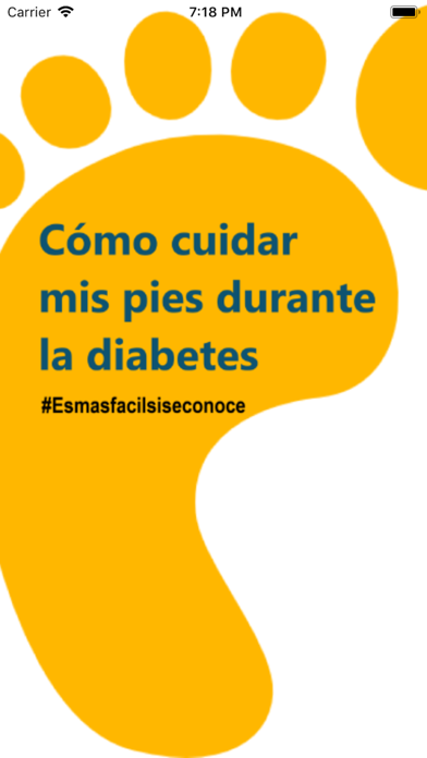 Screenshot #1 pour Mi pie diabético