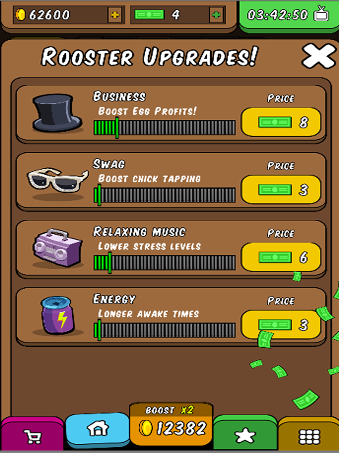 Rooster Booster - Idle Clicker