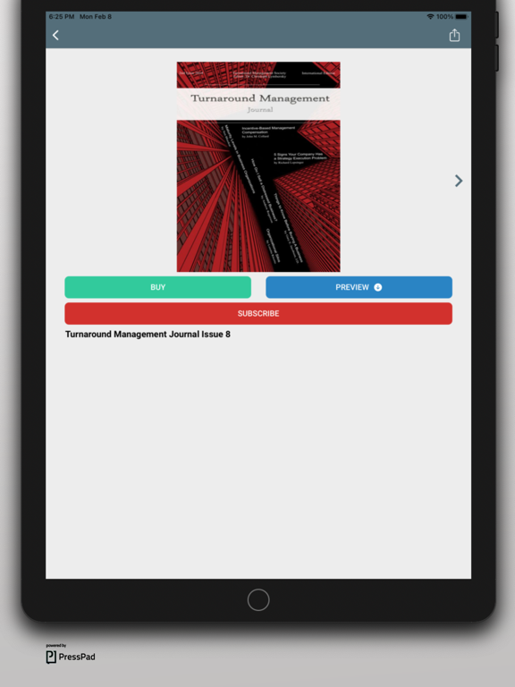 Screenshot #4 pour Turnaround Management Journal