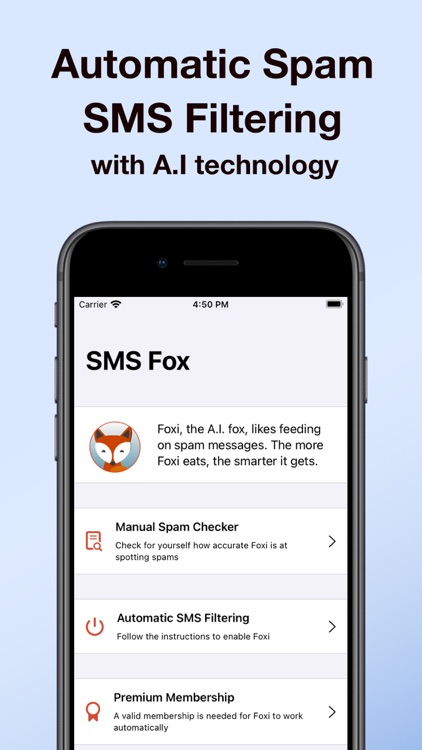 Spam Text Blocker - SMS Fox