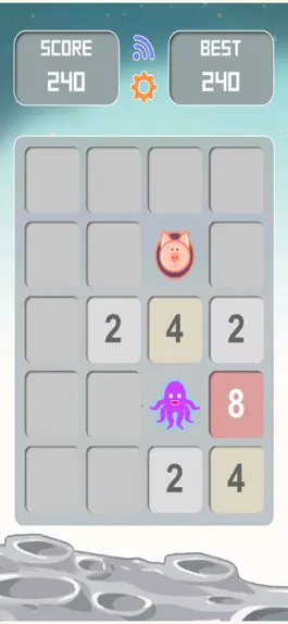 Game screenshot 2048 UFO Lite mod apk