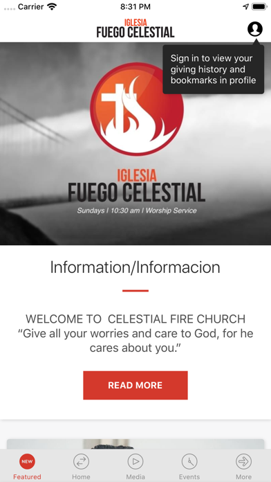 Celestial Fire Church Screenshot