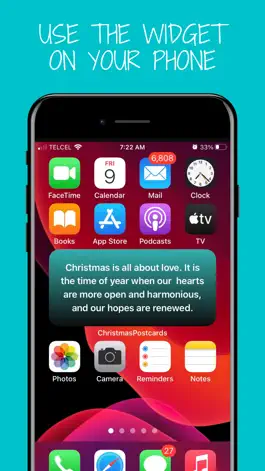 Game screenshot Christmas Postcards App hack