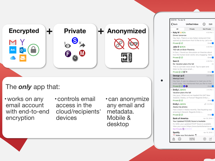 EPRIVO Mail - Encrypted Email