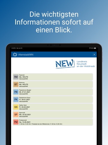 Neustadt Waldnaab Abfall-Appのおすすめ画像1