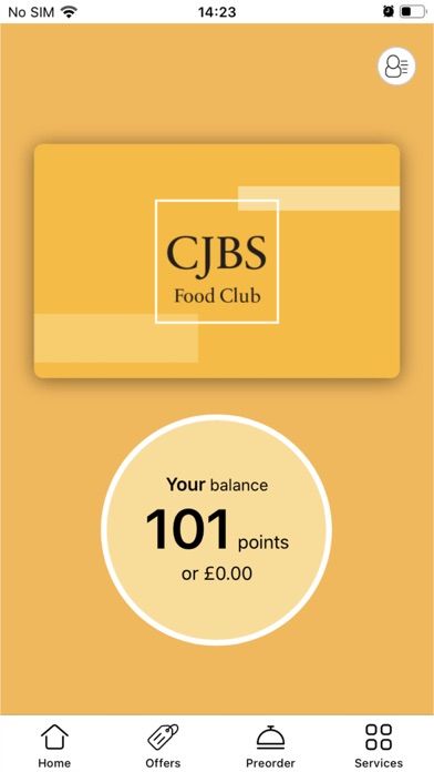 CJBS - Food Club Screenshot