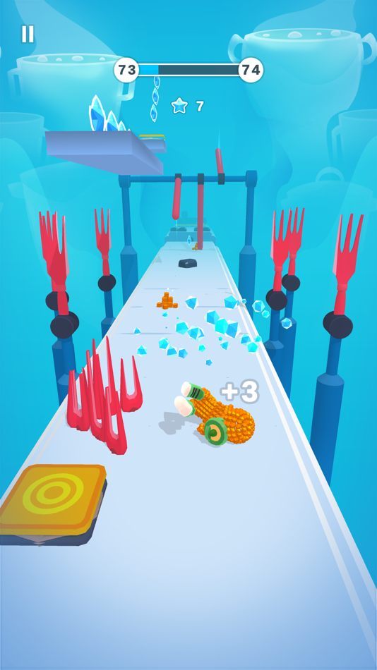 #1. Pixel Rush - Survival Run (iOS) By: SayGames LTD