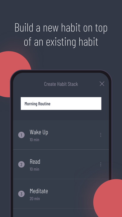 HabitApp daily habit checklist screenshot 2