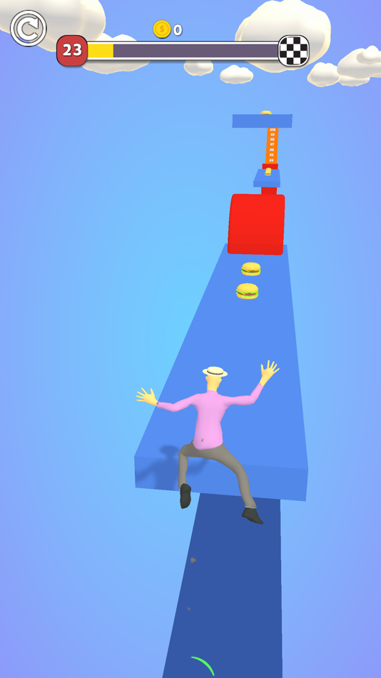 #1. Fat Run 3D (iOS) 由: Ismail Simsek