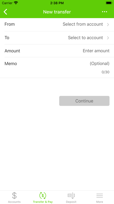 NWB Mobile Banking Screenshot