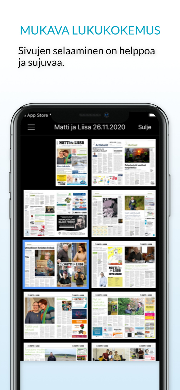 Matti ja Liisa päivän lehti