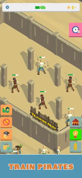 Game screenshot Idle Pirate 3d: Tycoon Game apk