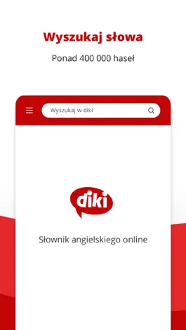 Game screenshot Słownik angielskiego - Diki mod apk