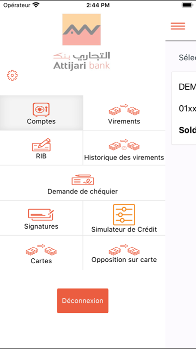 Attijari Mobile Mauritanie screenshot 2