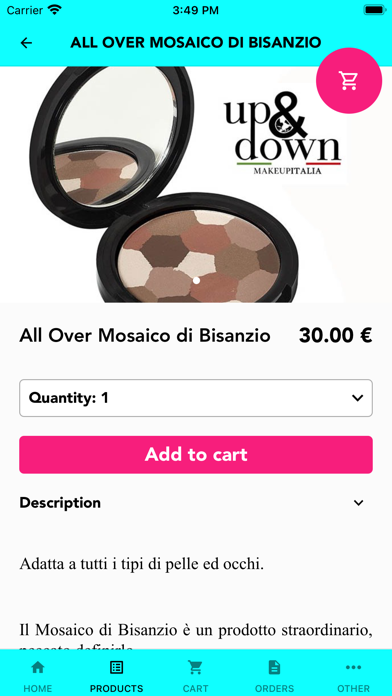 Up&Down Makeup Italia Screenshot