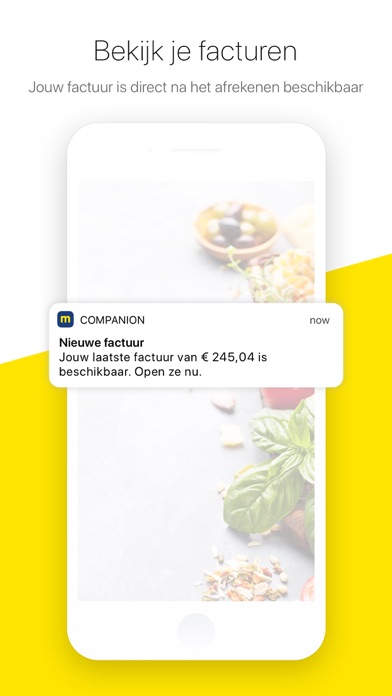 Makro Companion iPhone app afbeelding 4