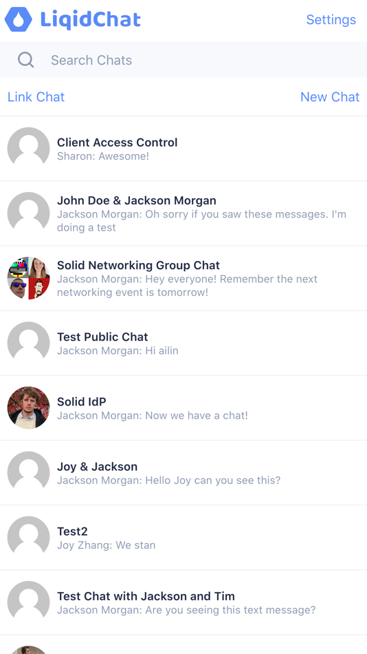 #2. Liqid Chat (iOS) 由: Jackson Morgan