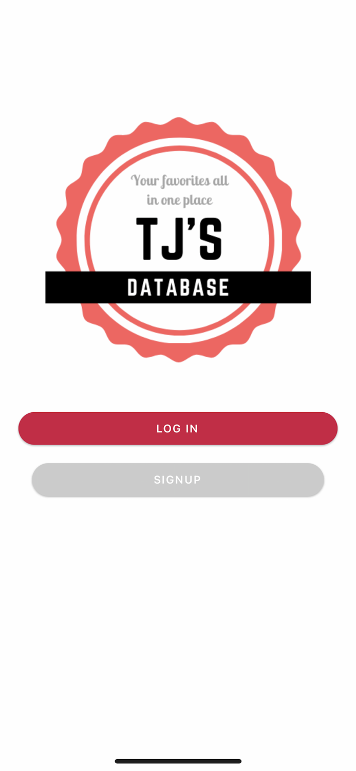 TJs Database