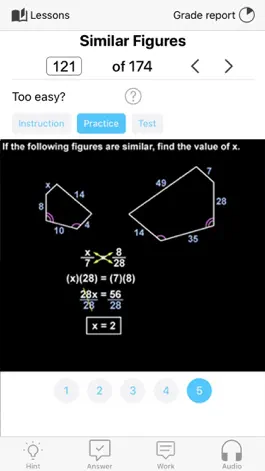 Game screenshot Math Placement Test Prep hack