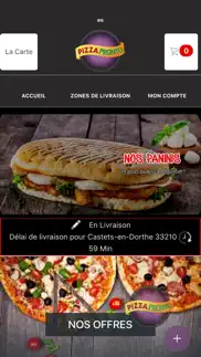 pronto pizza langon iphone screenshot 2