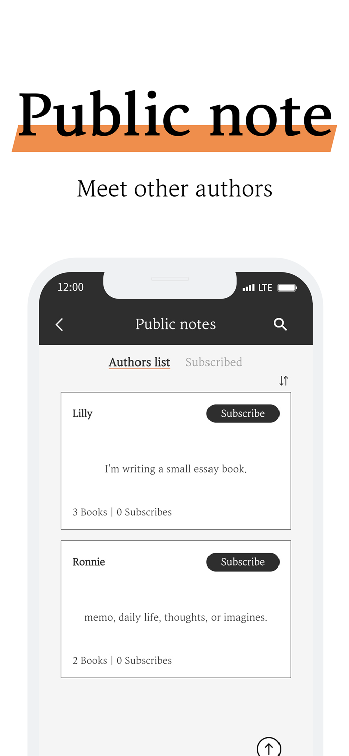 Untitled Note - memo writing